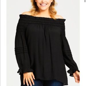Loralette (Avenue) Off the shoulder blouse
